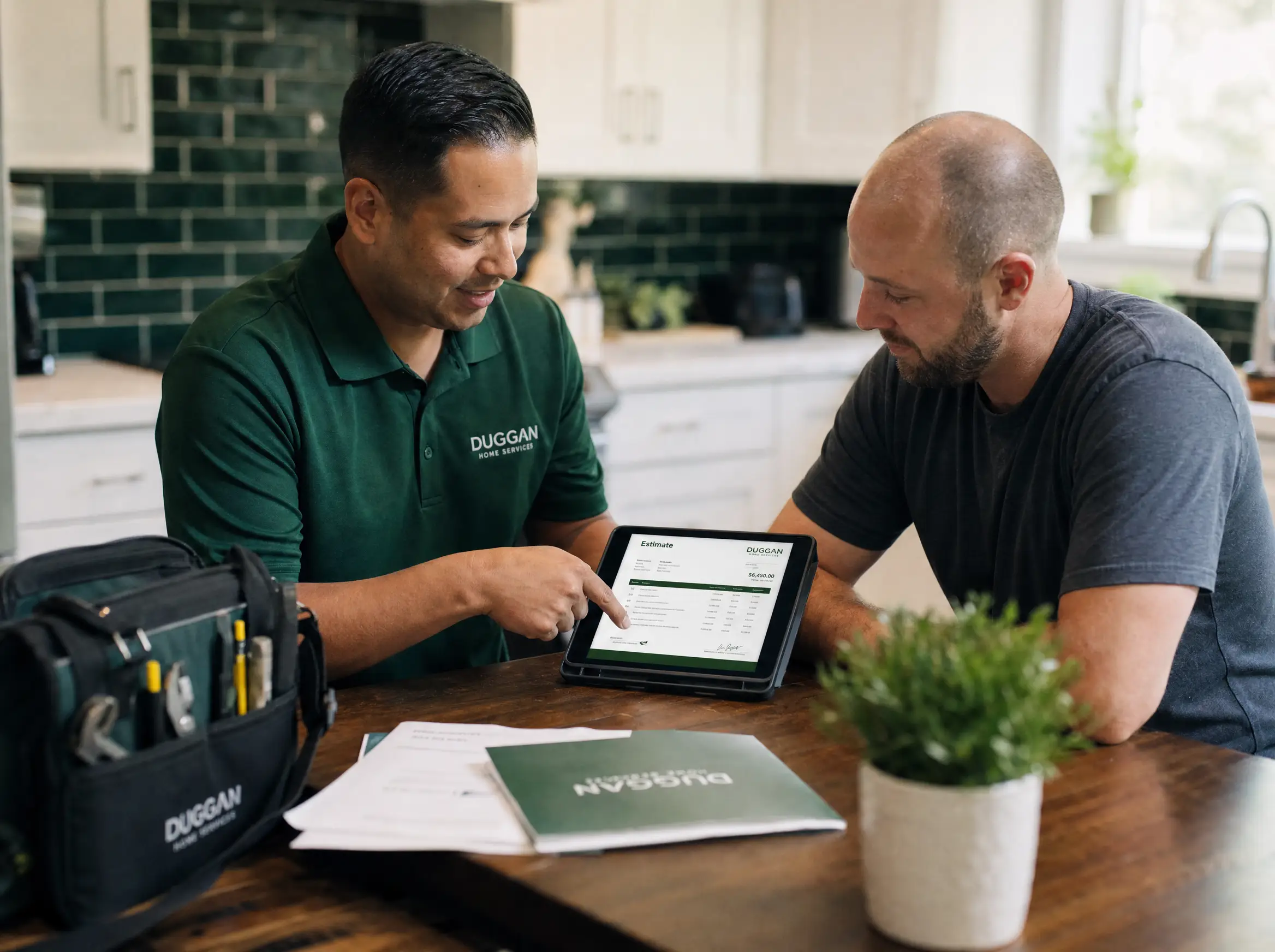 Home Services sales in the field